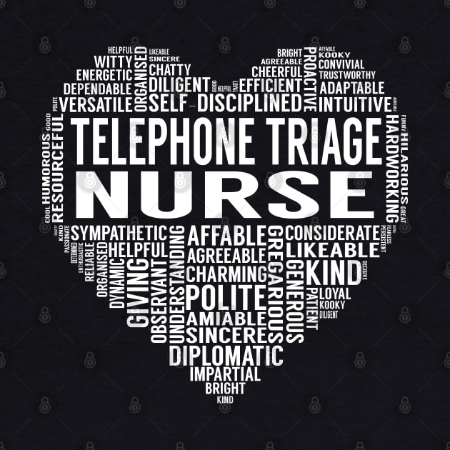 Telephone Triage Nurse Heart by LotusTee